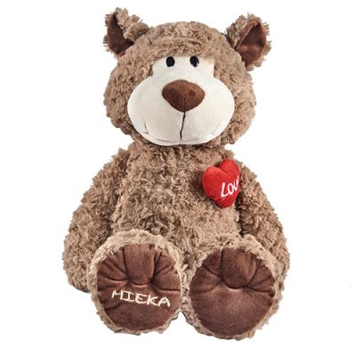 gấu teddy len tình yêu